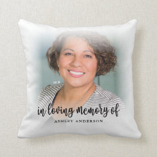 In Loving Memory 2 Photos Modern Cushion