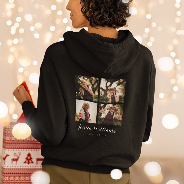 In Loving Memory | 5 Photo Collage | Memorial Hoodie (Creator Uploaded)