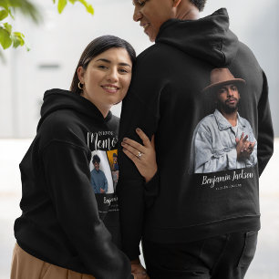 In Loving Memory   6 Photo Collage   Memorial Hoodie