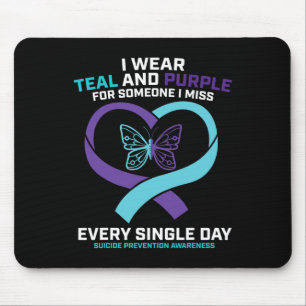 In Loving Memory Butterfly Dad Suicide Prevention  Mouse Mat