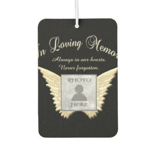 In Loving Memory Car Air Freshener