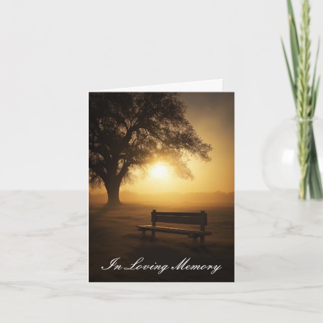 In loving memory  card (Front)