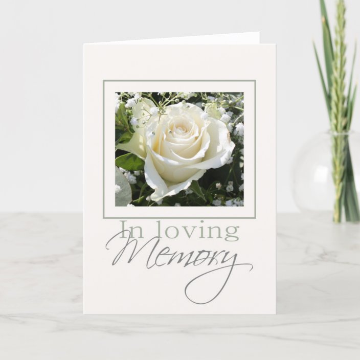 In Loving Memory/Celebration of Life Invitation | Zazzle.co.uk