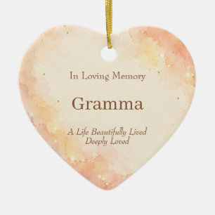 In Loving Memory Christmas Ornament Personalised