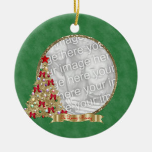 In Loving Memory Christmas Tree Photo Ornament