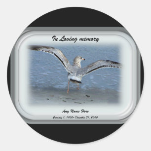 In Loving Memory Classic Round Sticker