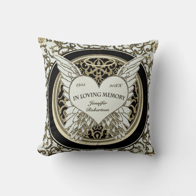 In Loving Memory Comfort Pillow (Front)