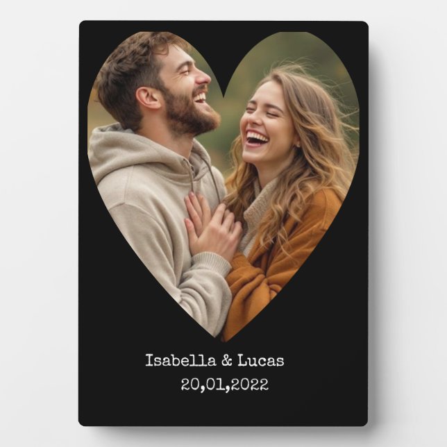 "In Loving Memory – Couple Plaque" Plaque (Front)