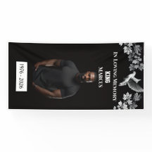 In Loving Memory Custom Photo Grave Cover Blanket