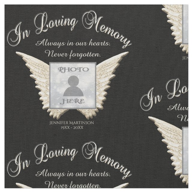 In Loving Memory Fabric (Close Up)