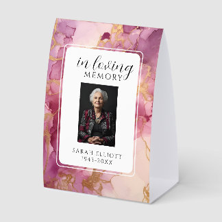 In Loving Memory Foam Board with Photo | Personali