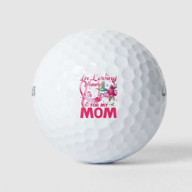 In Loving Memory For My Mum Golf Balls (Front)