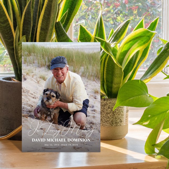 In Loving Memory Full Photo Memorial Program Programme (Creator Uploaded)