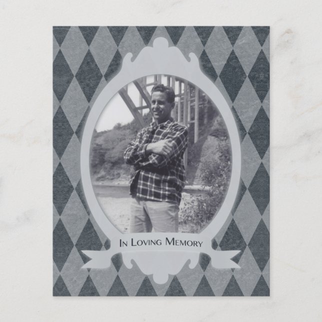 in loving memory funeral service (Front)