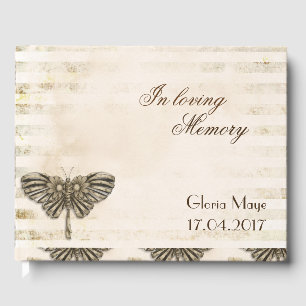 In Loving Memory Guest Book: Funeral Guest Book