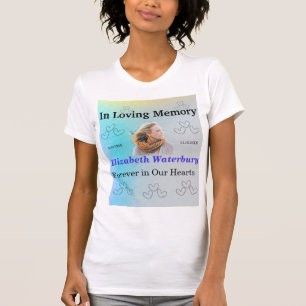 In Loving Memory Keepsake Funeral Memorial  T-Shirt