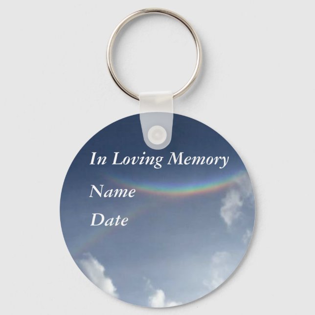 In Loving Memory Key Ring (Front)