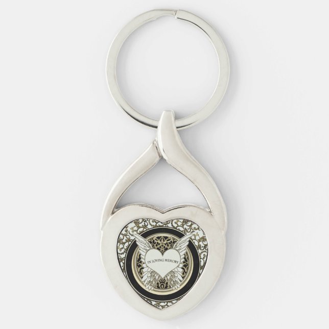 In Loving Memory Key Ring (Front)