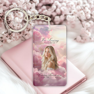 In Loving Memory  Key Ring