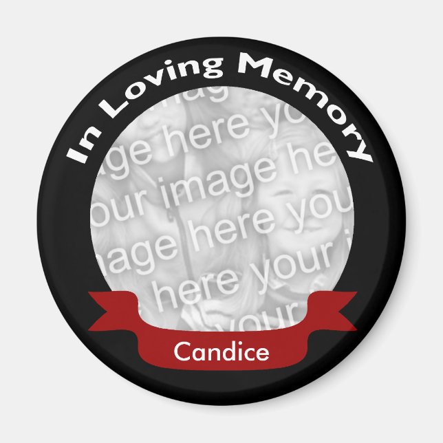 In Loving Memory Magnet (Front)