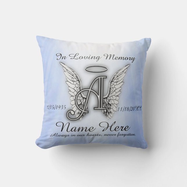 In Loving Memory Memorial Comfort Cushion (Front)