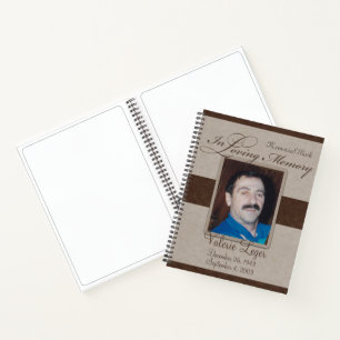In Loving Memory Memorial / Guestbook Notebook