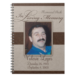 In Loving Memory Memorial / Guestbook Notebook