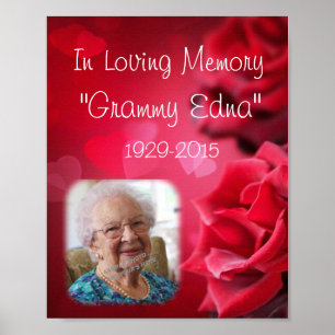 In Loving Memory Memorial - In memory Poster Photo