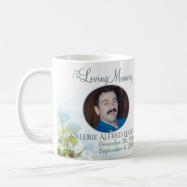 In Loving Memory Memorial Keepsake Coffee Mug (Left)