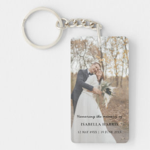 In Loving Memory Memorial Keepsake Key Ring