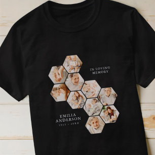 In Loving Memory Memorial Modern 10 Photos T-Shirt