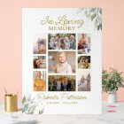 In Loving Memory Memorial Photo Collage Custom