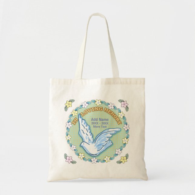 In Loving Memory Memorial tote bag (Front)