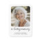 In Loving Memory Modern Memorial Wallet Card