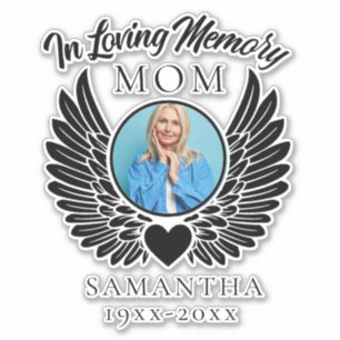 In Loving Memory Mum Custom Car decals