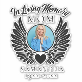 In Loving Memory Mum Custom Car decals