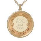 In Loving Memory Necklace with Picture and Name