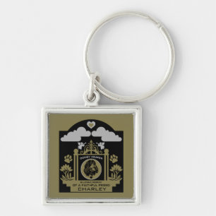 In loving Memory Of A English Cocker Spaniel Key Ring