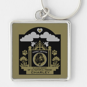 In loving Memory Of A English Cocker Spaniel Key Ring