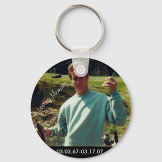 In Loving Memory Of Denny Keychain