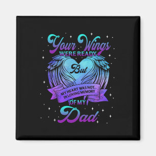 In Loving Memory Of My Dad Suicide Prevention Awar Magnet