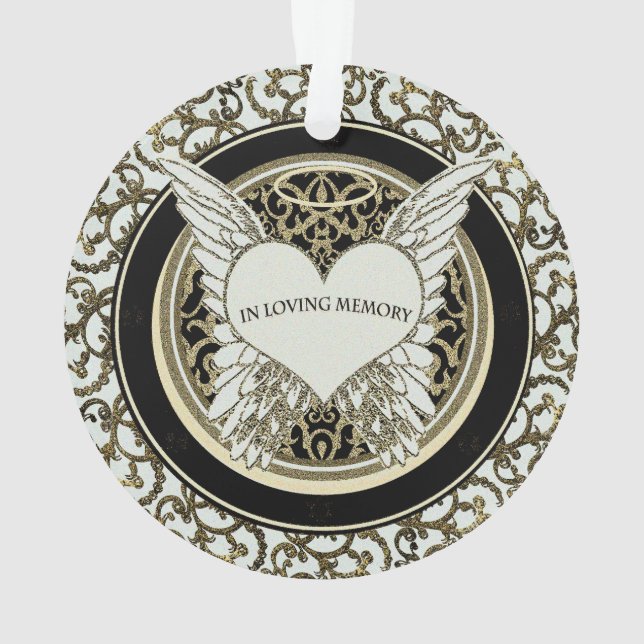 In Loving Memory Ornament (Back)