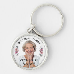 In Loving Memory. Personalise Photo Keychain