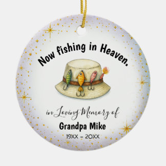 In Loving Memory | Personalized Fisherman Ornament