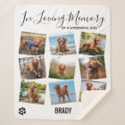 In Loving Memory Pet Memorial Photo Collage