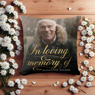 In Loving Memory Photo Cushion