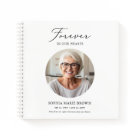 In Loving Memory Photo Funeral Memorial Guest Book
