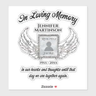 In Loving Memory Photo Memorial