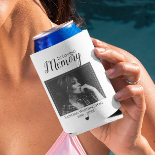 In Loving Memory   Photo Memorial Can Cooler