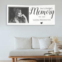 In Loving Memory | Photo Memorial Service
